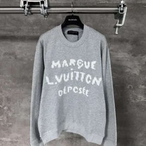 Designer Louis Vuitton Cotton Hoodie For Autumn