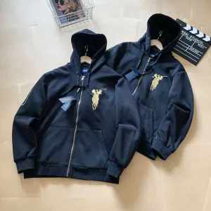 Designer Super Clone Ralph Lauren Jacket Red Relaxed Fit Simple And Versatile Embroidery