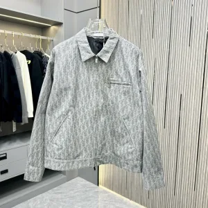 Luxury Dior Denim Outerwear For Autumn