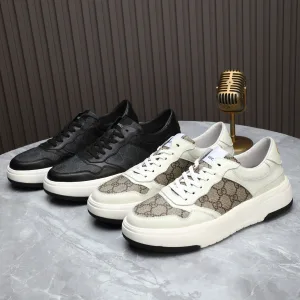 Luxury Aaa Gucci Calfskin Casual Shoes