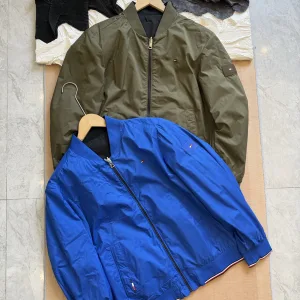 Designer Reps Tommy Hilfiger Outerwear Blue Woven Fabric Clean And Neat Simple Design Daily Commute Spring Color Blocking