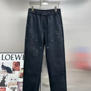 Luxury Chrome Hearts Casual Pants For Autumn