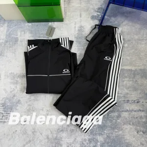 Luxury Balenciaga Outerwear Red Polyester Mesh