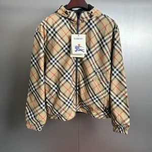 High Quality Luxury Burberry Nylon Coat