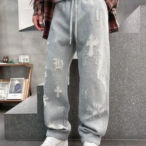 High Quality Chrome Hearts Casual Pants For Autumn