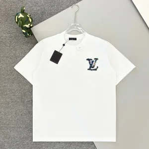 1:1 Designer Louis Vuitton Cotton T-Shirt