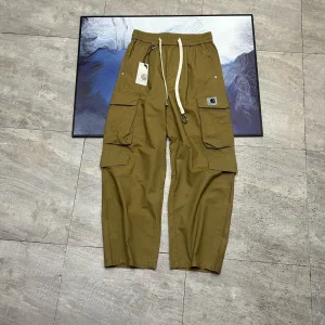 Reps Carhartt Trousers Red Eva Suitable For All Seasons Easy To Match High-End Style Spring Side Pockets