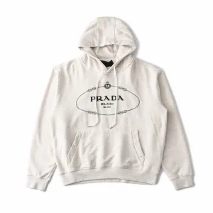 Reps Prada Long-Sleeved Red Cotton Pure Soft And Smooth Autumn Embroidery