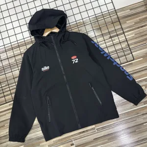 AAA Designer Nike Outerwear Red Cotton Mesh Spring Summer Autumn Embroidery