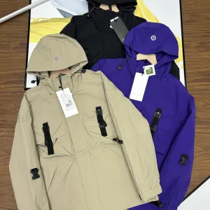 Luxury Lululemon Jacket Red Winter