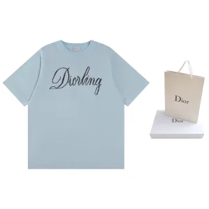 Luxury High Quality Dior Jersey Short Sleeves For Winter
