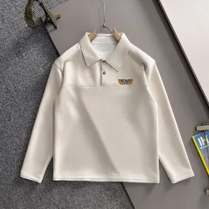 Designer Luxury Fendi Cotton Long-Sleeved Sweatshirt