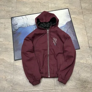 Reps Stussy Outerwear Red Cotton Satin
