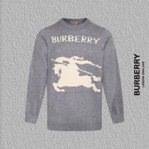 High Quality Burberry Knit Fabric Sweater