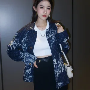 Luxury Louis Vuitton Denim Outerwear