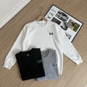 High Quality Super Clone Under Armour Hoodie Ash Cotton Soft And Gentle Spring Autumn Winter Crisp Silhouette