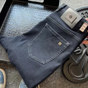 AAA Zegna Jeans Blue Cotton Long-Staple Soft Denim