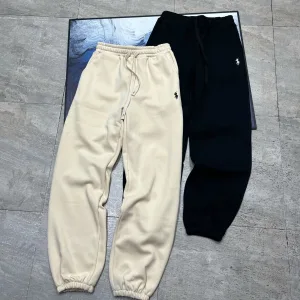 Designer High Quality Ralph Lauren Suit Black Cotton Pure Fleece Winter