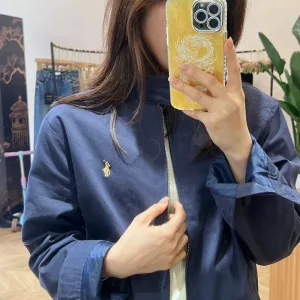 AAA Ralph Lauren Coat Red Cotton Street Style