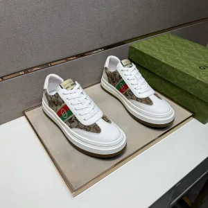 High Quality Luxury Gucci Genuine Leather Casual Shoes