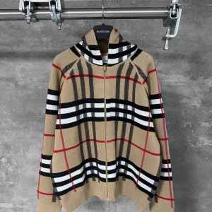 Aaa Designer Burberry Cashmere Jacket For Autumn