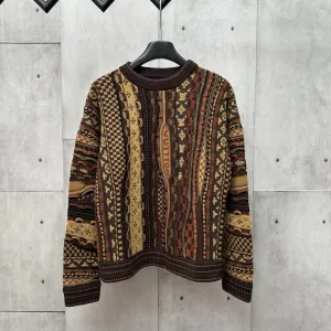 Luxury High Quality Louis Vuitton Jacquard Sweater