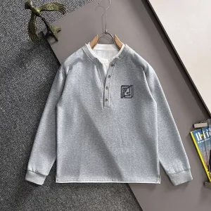 Luxury Fendi Long-Sleeved Sweatshirt For Autumn
