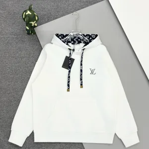 Luxury 1:1 Louis Vuitton Cotton Hoodie For Autumn