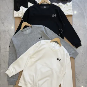 Super Clone Reps Under Armour Hoodie Ash Cotton Soft And Gentle Spring Autumn Winter Crisp Silhouette