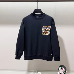 High Quality Luxury Fendi Cotton Hoodies