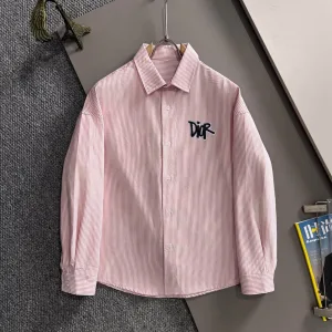 Aaa 1:1 Dior Cotton Long-Sleeved Shirt