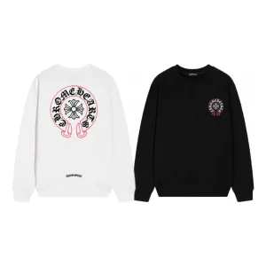 Super Clone Chrome Hearts Hoodies Red Eva Cotton Pure Understated Luxury Exquisite Tailoring Style Foam Printing