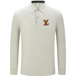1:1 Designer Dior Cotton Long-Sleeved Polo Shirt For Autumn