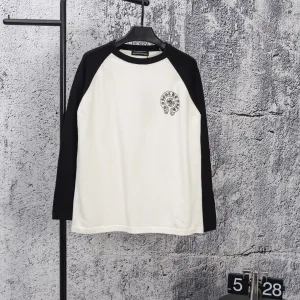 Aaa High Quality Chrome Hearts Cotton Long-Sleeved T-Shirts For Autumn