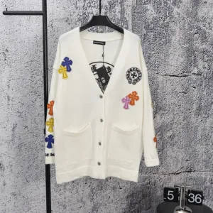 Aaa Designer Chrome Hearts Leather Long-Sleeved Shirts For Autumn