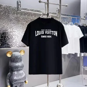 Aaa 1:1 Louis Vuitton Cotton Short-Sleeved T-Shirt
