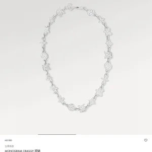 High Quality Luxury Louis Vuitton Necklace Lace
