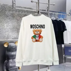 Luxury Moschino Cotton Hoodie