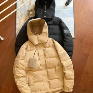 High Quality Super Clone Burberry Down Jacket Red Goose Elegant Style Outdoor Functionality Classic And Sophistication Winter