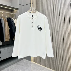 Luxury High Quality Chrome Hearts Long-Sleeved T-Shirt For Autumn