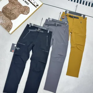 AAA Luxury Archaeopteryx Trousers Red Spandex Quick-Drying Spring Autumn Slim Fit Adjustable Waistband