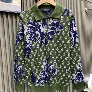 1:1 Louis Vuitton Cotton Long-Sleeved Shirt