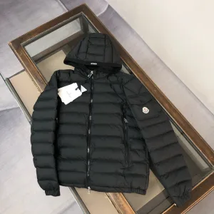 Super Clone Designer Moncler Outerwear Black Down Suitable For All Seasons Autumn Early
