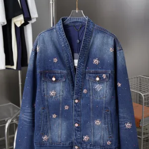 High Quality Designer Louis Vuitton Denim Outerwear