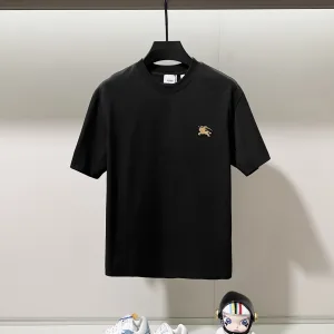 Aaa Designer Burberry Denim Short-Sleeved T-Shirt