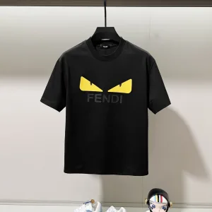1:1 High Quality Fendi Cotton Short-Sleeved T-Shirt