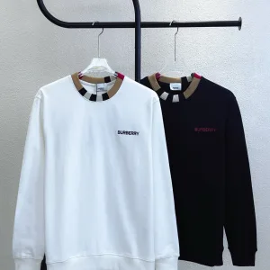 Luxury Designer Burberry Cotton Hoodies