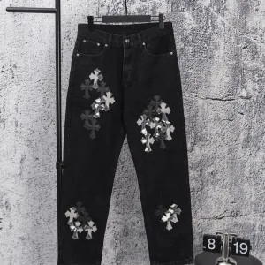 Luxury Chrome Hearts Denim Jeans