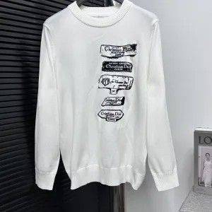Designer Dior Jersey Sweater For Spring