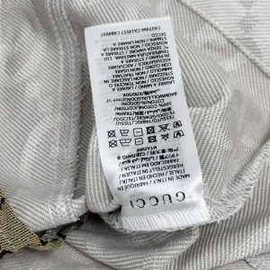 Reps Super Clone Gucci Outerwear Red Jacquard Denim Relaxed Silhouette